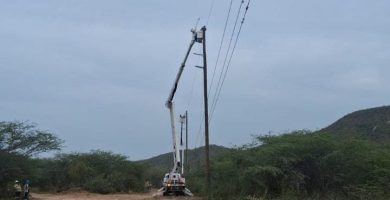ETED restablece el servicio de transmisión eléctrica hacia Jimaní