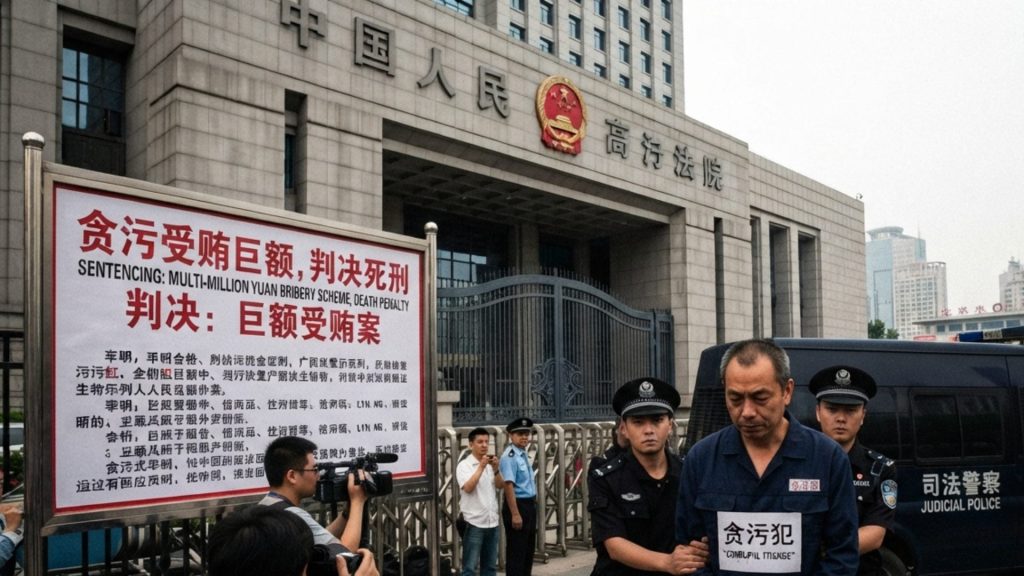China vuelve aplicar pena de muerte por corrupción tras millonario esquema de sobornos