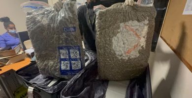 Abandonan maleta llena de marihuana en el Aeropuerto de Las Américas