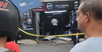 Hombre muere a tiros dentro de un negocio en el sector Manganagua