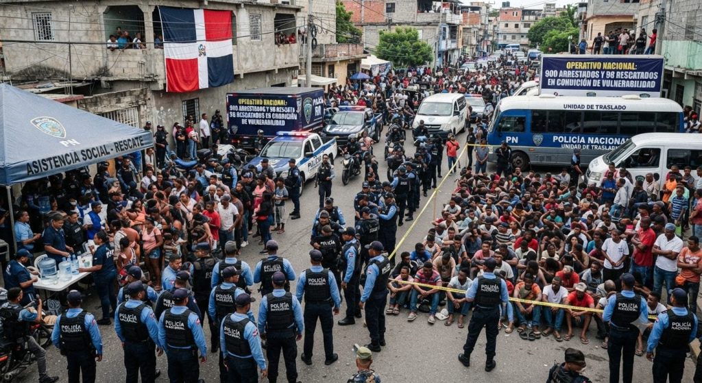 Policía reporta cerca de 900 arrestos y rescate de 98 personas entre abril y junio de este año