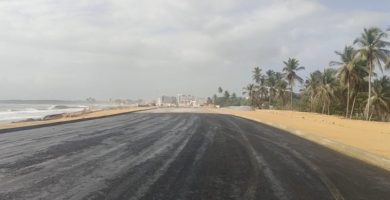 Residentes y comerciantes de Nagua valoran avances en la construcción del Malecón