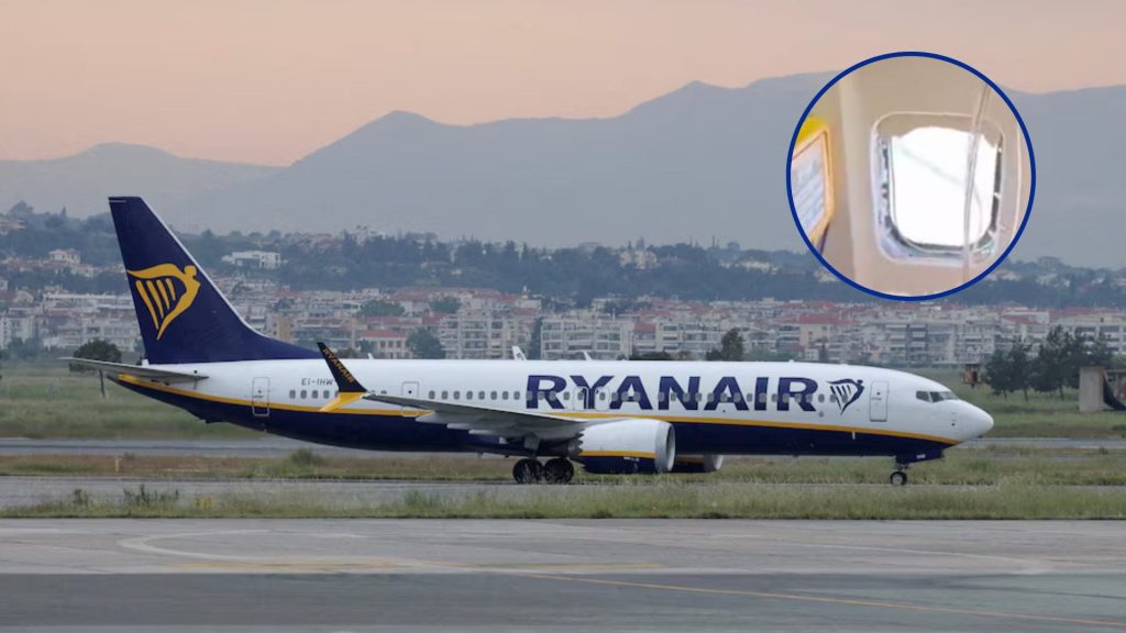 ¡Terror en las alturas! ventanilla se rompe en pleno vuelo con destino Alemania