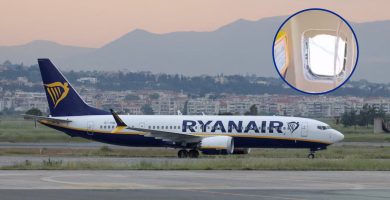 ¡Terror en las alturas! ventanilla se rompe en pleno vuelo con destino Alemania