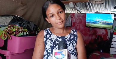 VIDEO: Arianny pide ayuda, se casó a las 11 años, tiene cinco hijos a sus 17, y a su esposo preso