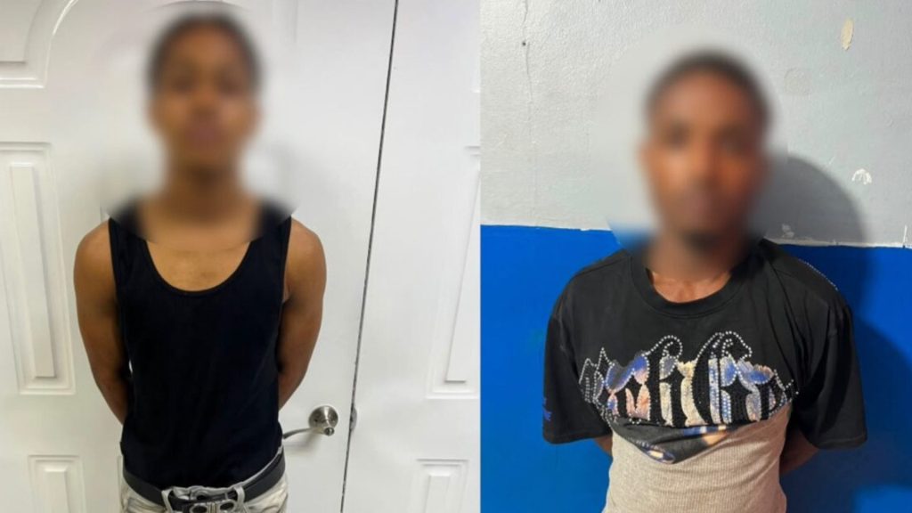 Policía Nacional detiene dos hombres por posesión de presuntas drogas en operativos en Santiago