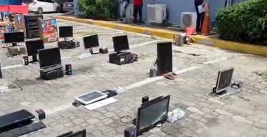 Retienen 105 máquinas tragamonedas y varias motos modificadas que serían usadas para carreras clandestinas
