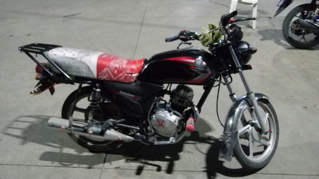 Recuperan una motocicleta de las dos robadas tras operativo policial en Villa Mella