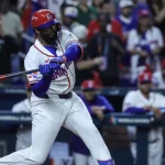 Junior Caminero avanza a semifinales del Home Run Derby con 12 jonrones