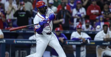 Junior Caminero avanza a semifinales del Home Run Derby con 12 jonrones