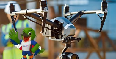 La tecnología dirá presente con más de 1,000 drones en los Juegos Centroamericanos 2026