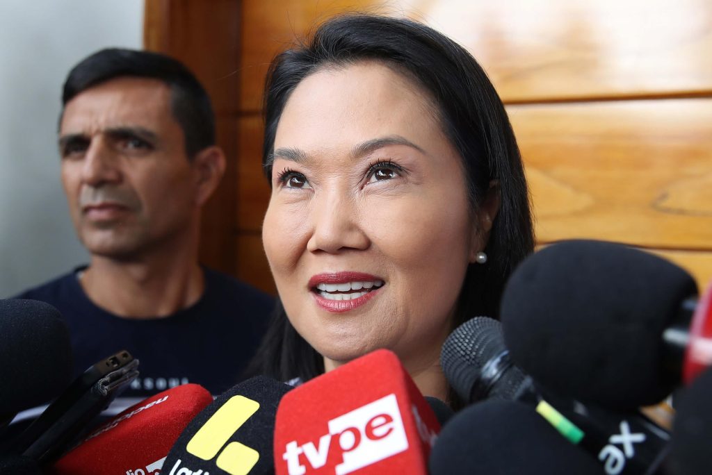 Keiko Fujimori recibe este miércoles las credenciales de presidenta electa de Perú