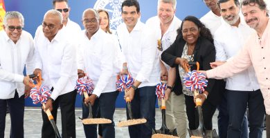 Inician construcción del alcantarillado sanitario de Boca Chica