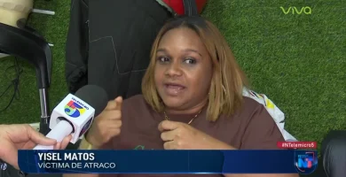 Mujer que frenó a atracadores en video viral brinda declaraciones