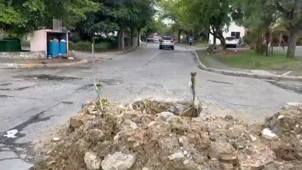 Calles del residencial Lucerna y El Cachón de la Rubia permanecen intransitables