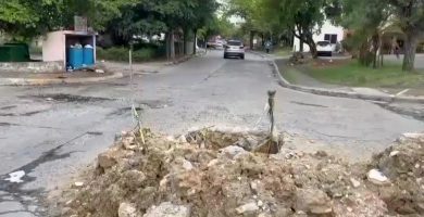 Calles del residencial Lucerna y El Cachón de la Rubia permanecen intransitables