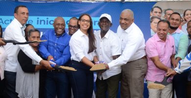 ASDN da primer picazo a obras del Presupuesto Participativo 2026 por RD$ 100 millones
