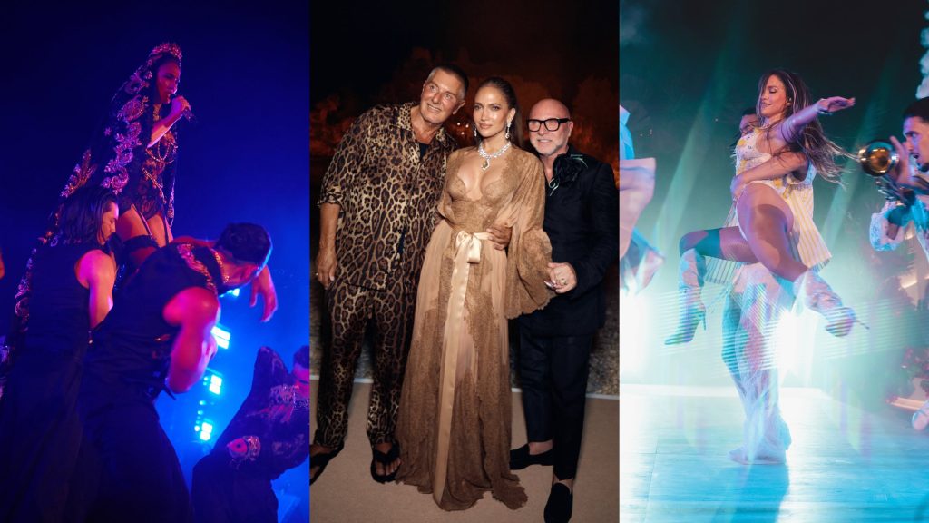 Entre lujo y glamour: Jennifer Lopez protagoniza la noche más impactante de Dolce & Gabbana