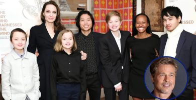 ¡Siguen las disputas! Dos hijos más de Brad Pitt piden eliminar su apellido legalmente
