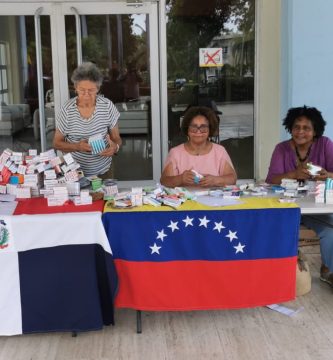 Cierran centro de acopio de la UASD; ayudas para Venezuela continúan en Sambil