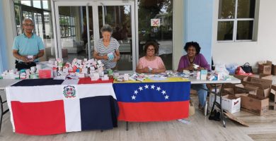 Cierran centro de acopio de la UASD; ayudas para Venezuela continúan en Sambil