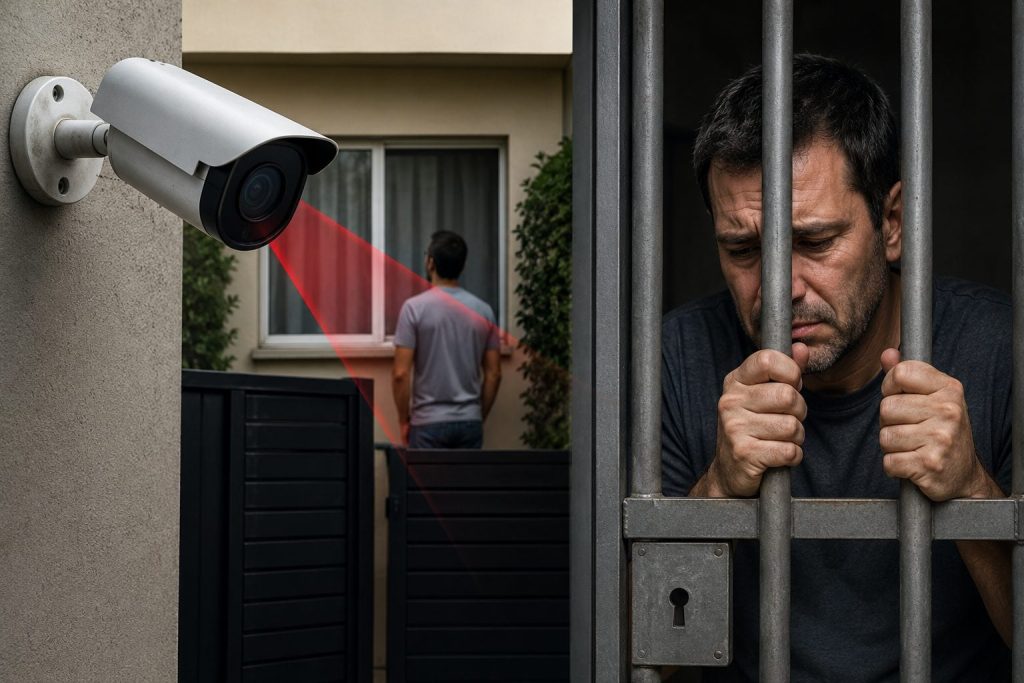 ¡Atención! Instalar una cámara para vigilar entrada de vecino podría llevarte a la cárcel