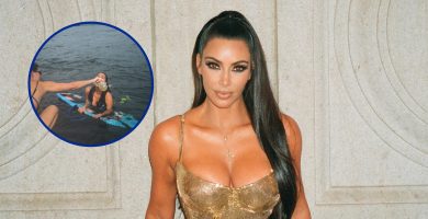 Kim Kardashian responde a críticas por fotos celebrando tras muerte de su abuela