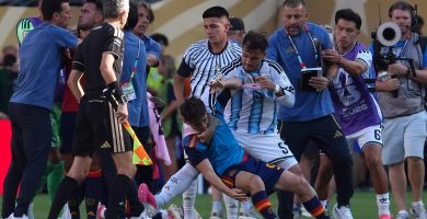 La FIFA investigará a Argentina tras los incidentes al final del partido
