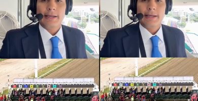 Entre lágrimas y dolor, narrador deportivo vuelve al micrófono tras perder a su esposa e hijos en terremotos