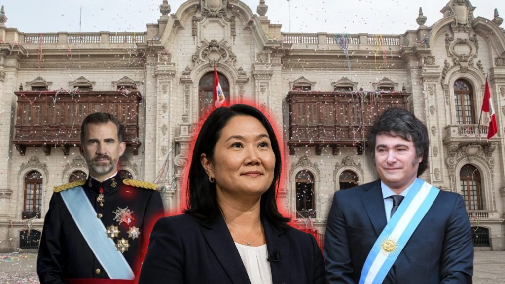 Rey de españa, Javier Milei y al menos otros 7 presidentes asistirán a investidura de Fujimori en Perú