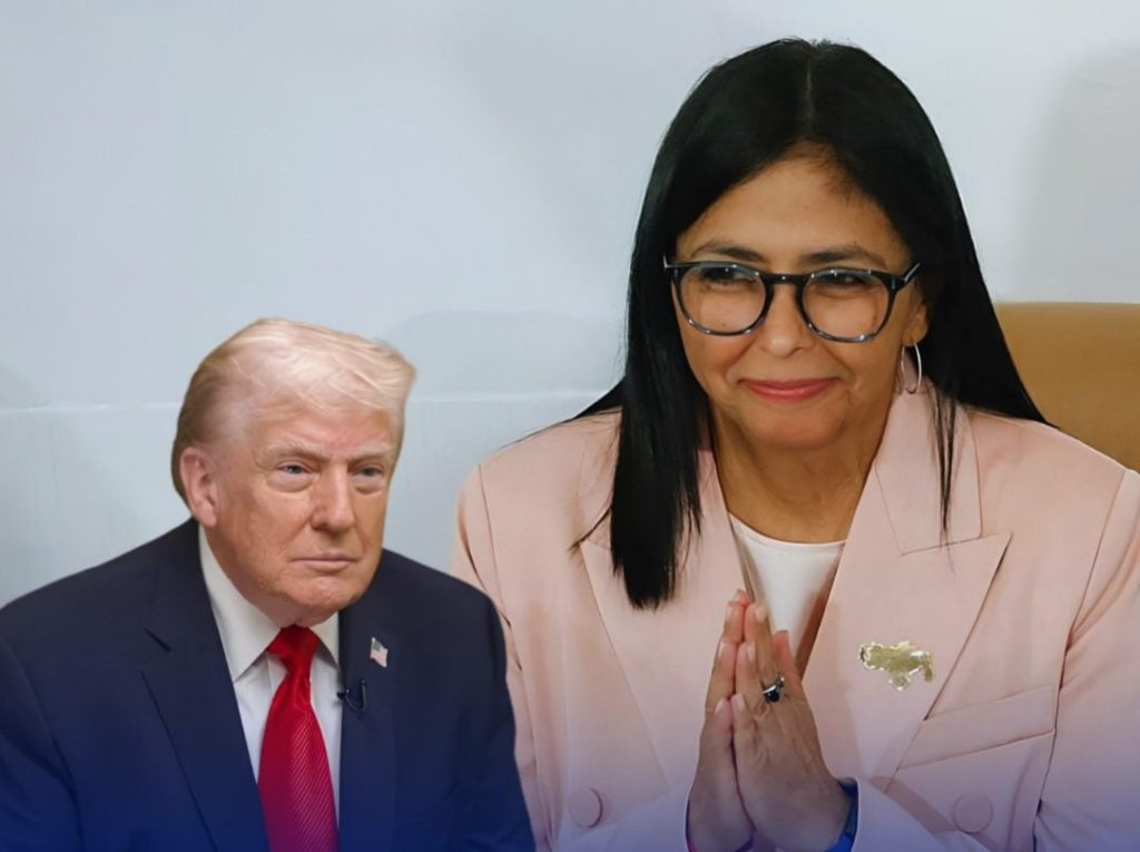 Gobierno de Trump pide a fiscalía dar inmunidad judicial a Delcy en EE.UU.
