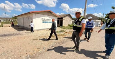 Tras llamado de la ADP de no iniciar año escolar, comienzan trabajos en escuela de Honduras, Tamayo