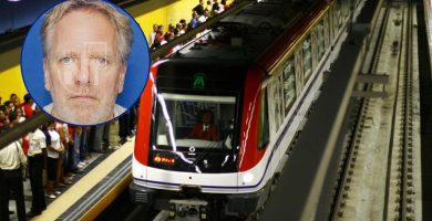 Trasladan con vida a hombre que se lanzó a las vías del Metro; según informaciones sería ciudadano alemán
