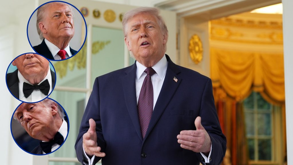 IA de televisión japonesa censura por error el cuello de Donald Trump y se vuelve viral