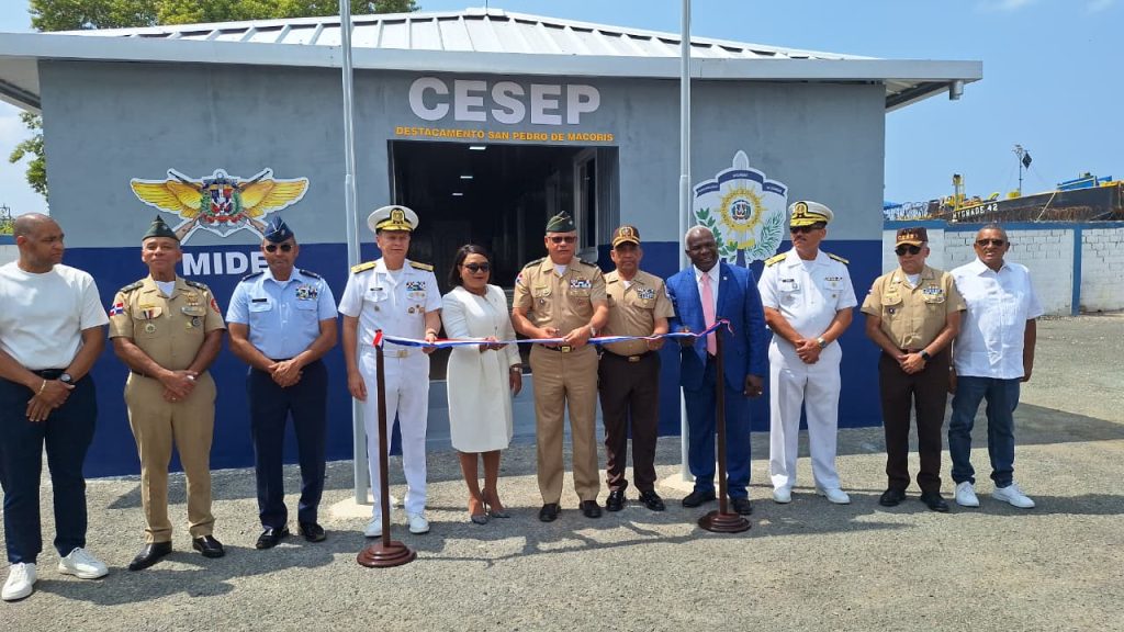 Inauguran destacamento del CESEP para reforzar seguridad en puerto de San Pedro de Macorís