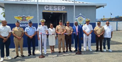 Inauguran destacamento del CESEP para reforzar seguridad en puerto de San Pedro de Macorís