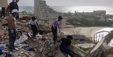 ¡Dios es bueno! Rescatistas detectan indicios detectados tras casi un mes del doble terremoto en Venezuela