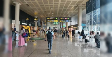 Dominicano protagoniza incidente en aeropuerto de Barcelona