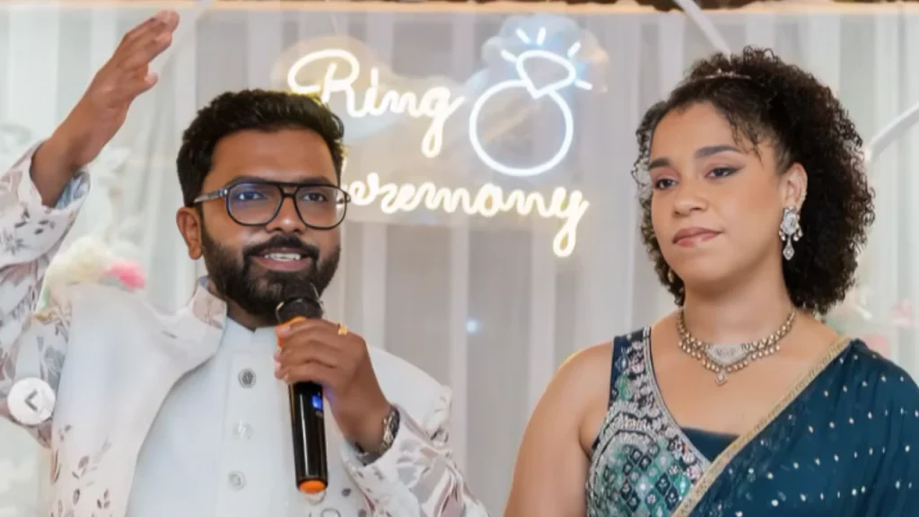 Dominicana viaja a India por amor tras conocer a su pareja en redes