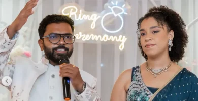 Dominicana viaja a India por amor tras conocer a su pareja en redes