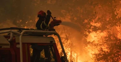 73 mil evacuados en España a causa de incendios forestales