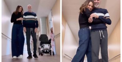 “Llegó caminando solo”: Pamela Sued celebra la recuperación de su padre tras años de lucha