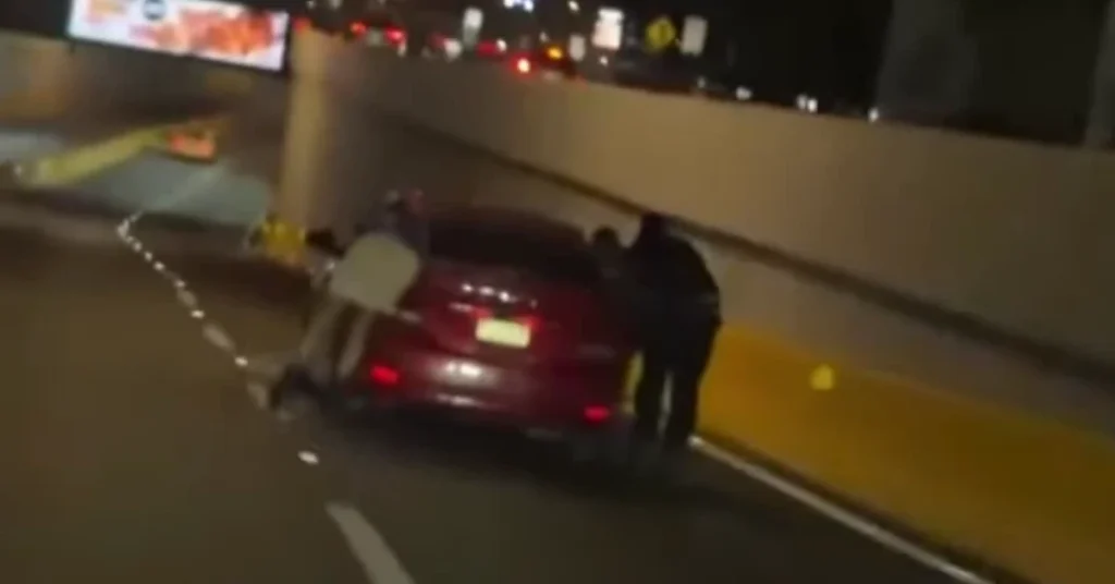 VIDEO de aparatoso incidente en avenida Prolongación 27 se vuelve viral