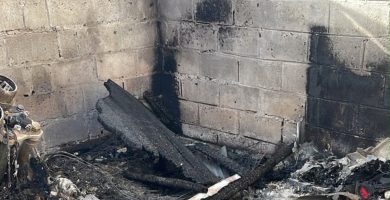 Al menos siete familias pierden sus hogares tras voraz incendio en Fantino