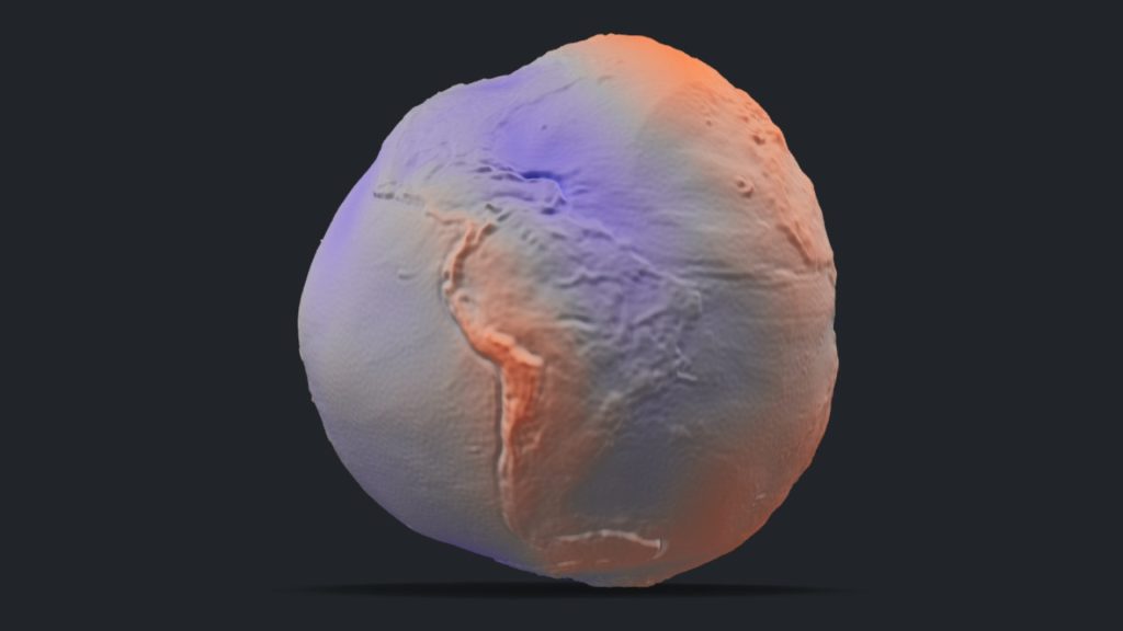 No es redonda ni plana; la NASA ahora dice que la Tierra es un geoide irregular