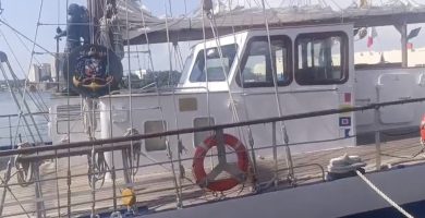 Armada recibe al buque escuela «Almirante Juan Bautista Cambiaso» tras exitosa misión en EEUU