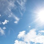 Soleado con algunos incrementos nubosos y lluvias locales en el interior del país