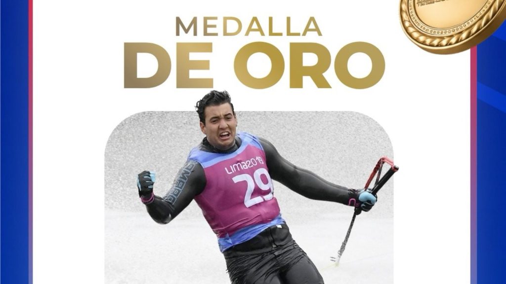 ¡Más oro para RD! Robert Pigozzi dominó la final masculina de esquí acuático slalom