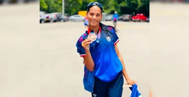 Atleta cubana sorprende a delegación tras ganar medalla