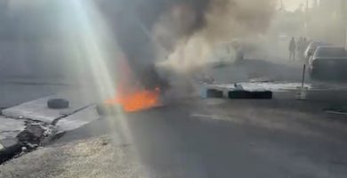 20 días sin luz desatan protesta en barrio San Antonio de Los Mina